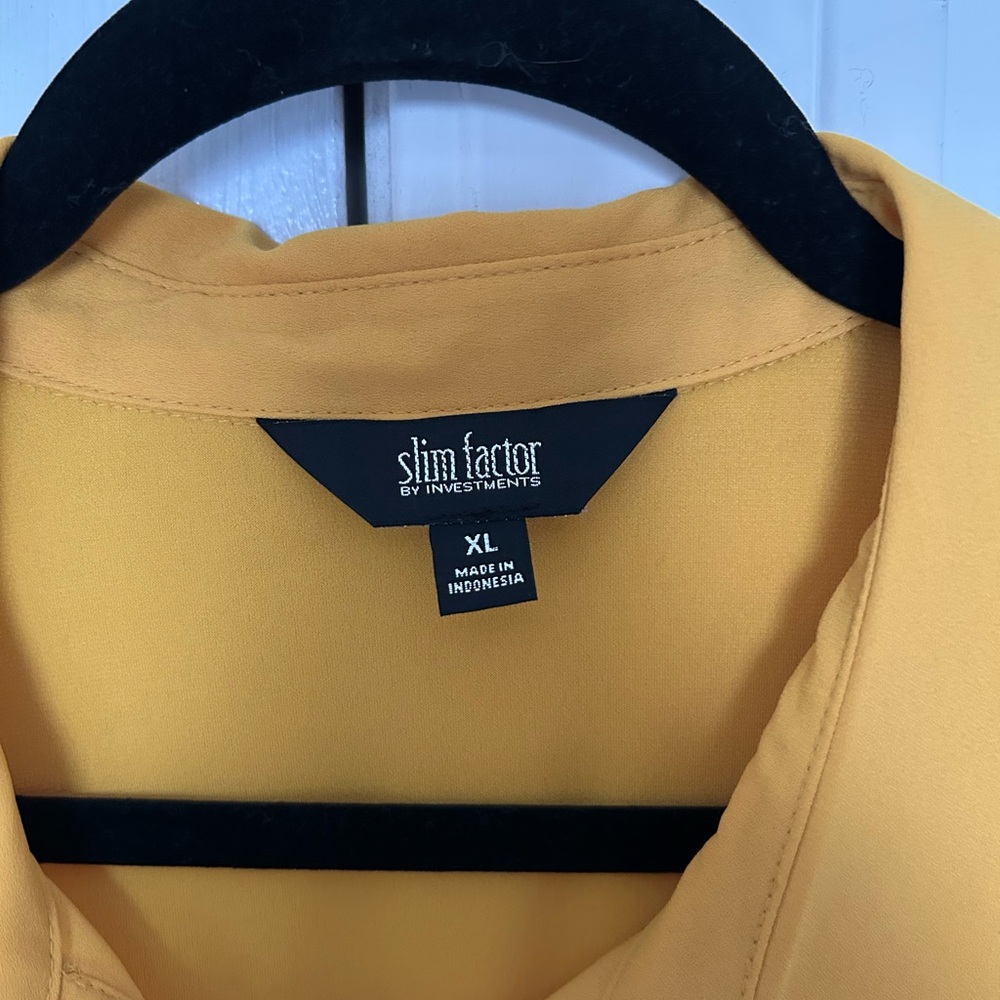 Slim Factor Women's Yellow Blouse